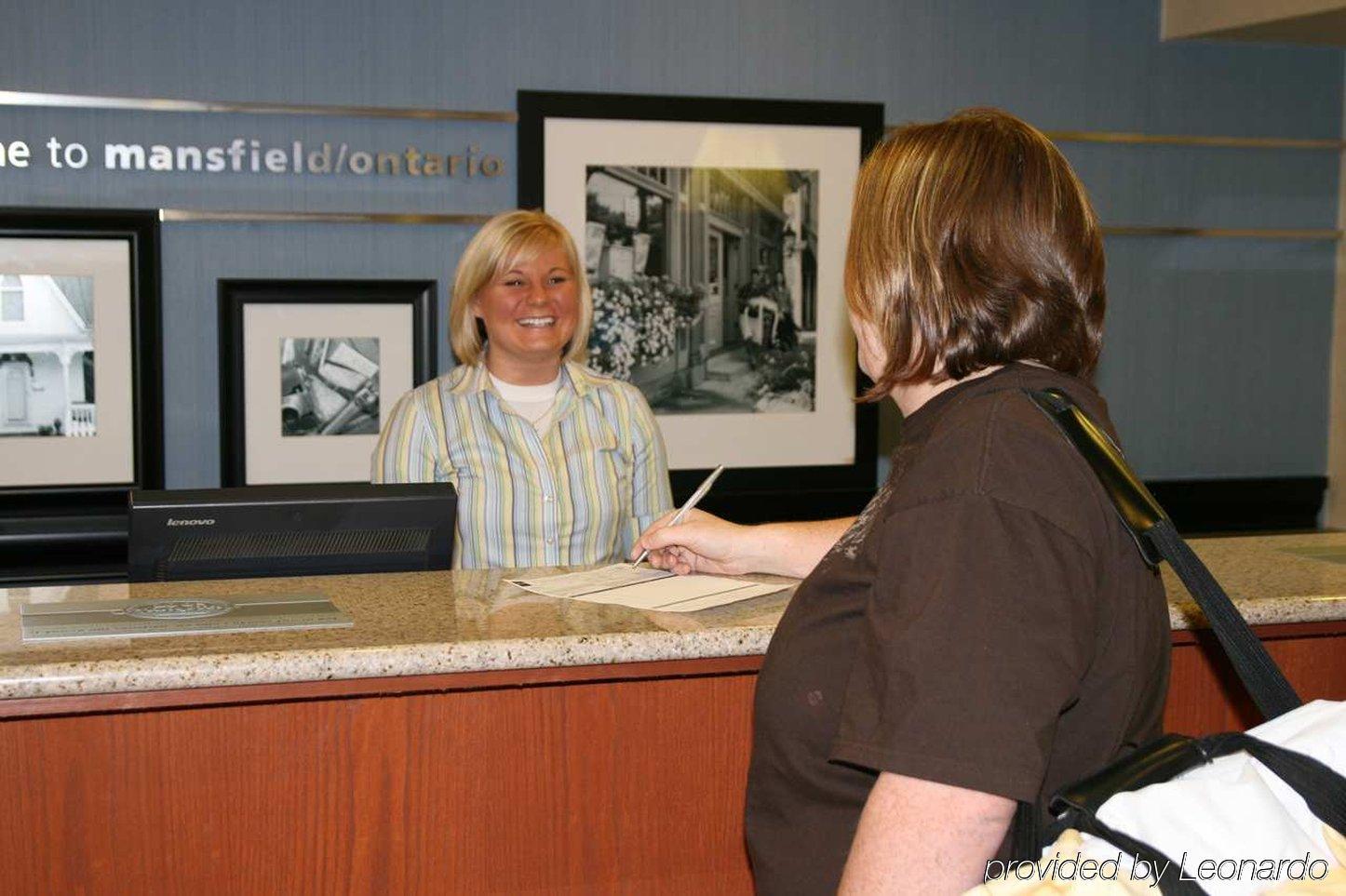 Hampton Inn Mansfield/Ontario Interieur foto